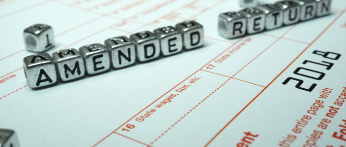 amend taxes electronically